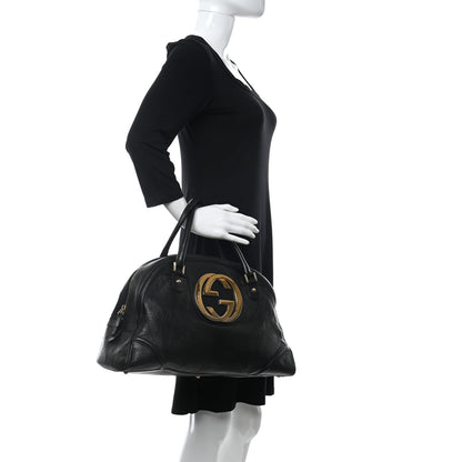 Gucci Calfskin Blondie Bowler Black 2 of 11
