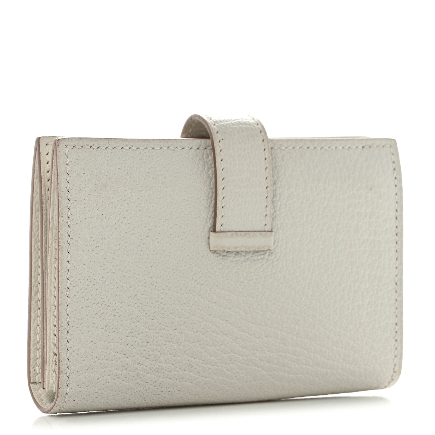 Chevre Mysore Bearn Card Holder Wallet Mushroom