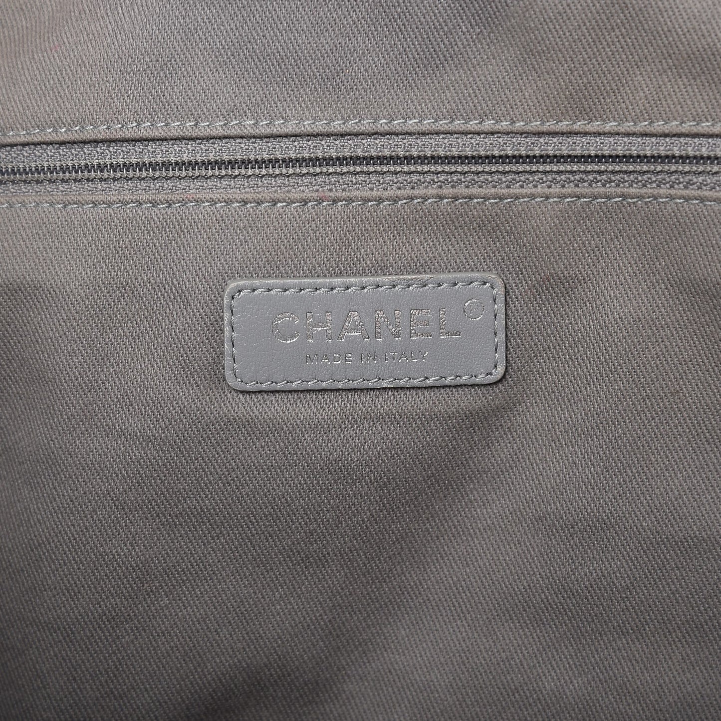 Canvas Large Deauville Tote Grey