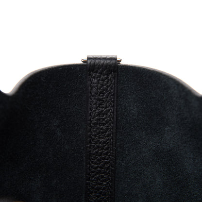 Hermes Taurillon Clemence Picotin Lock 22 MM Black 9 of 11