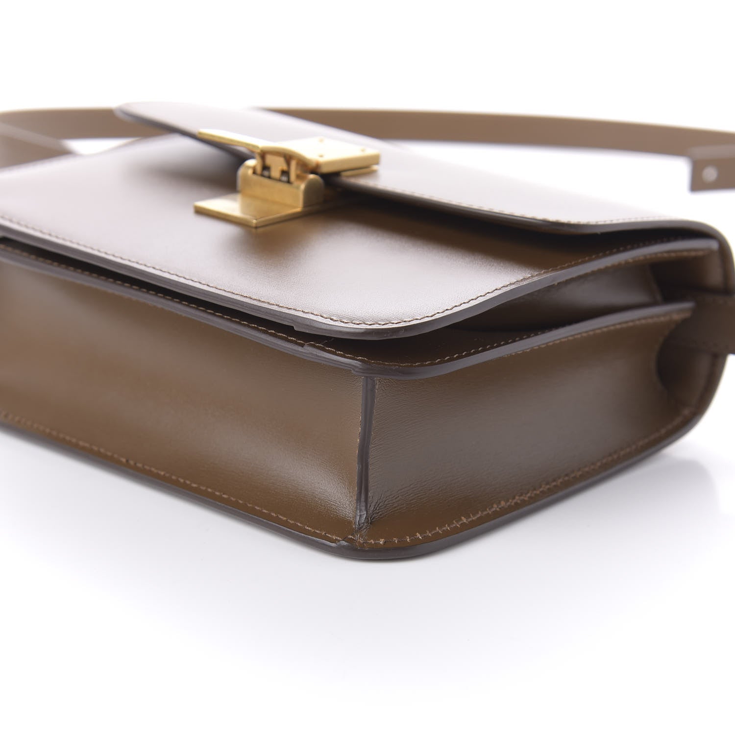 Celine Box Calfskin Small Classic Box Flap Bag Camel 7 of 11