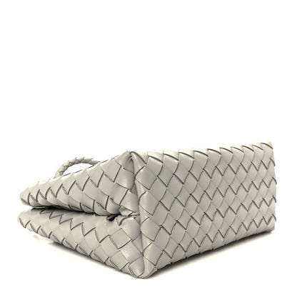 Bottega Veneta Nappa Intrecciato Small Andiamo Shoulder Bag Sterling 4 of 10
