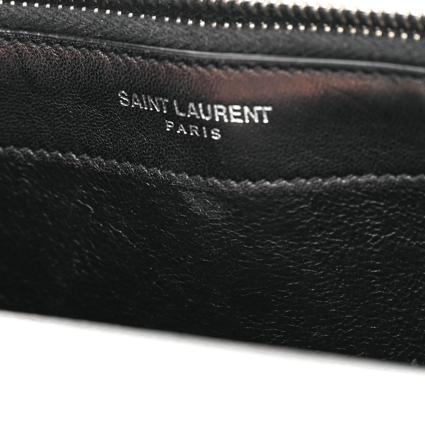 Grain De Poudre Clasic Kate Monogram Tassel Chain Wallet Argento