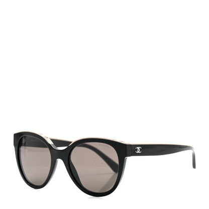 Chanel Acetate CC Butterfly Sunglasses 5414 Black 1 of 8