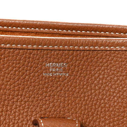 Hermes Taurillon Clemence Evelyne III GM Gold 5 of 10