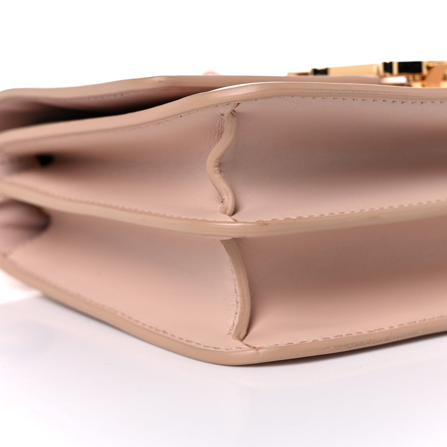 Calfskin Small TB Bag Rose Beige