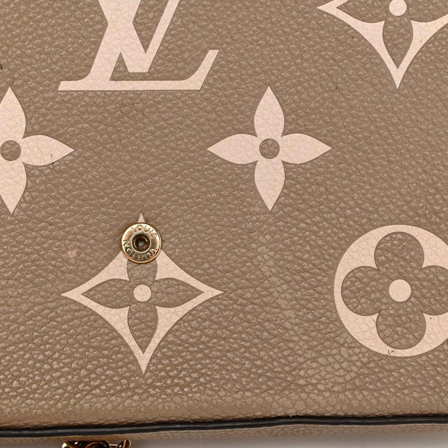 Empreinte Monogram Giant Felicie Pochette Tourterelle Creme