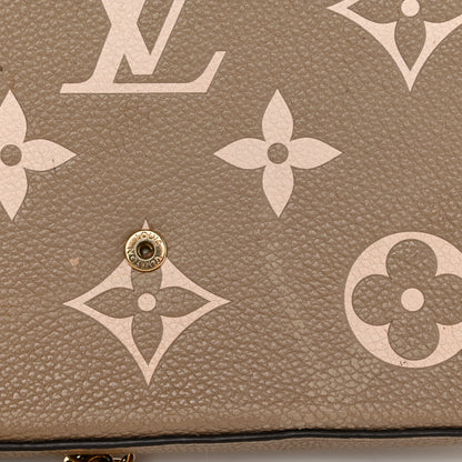 Louis Vuitton Empreinte Monogram Giant Felicie Pochette Tourterelle Creme 13 of 13