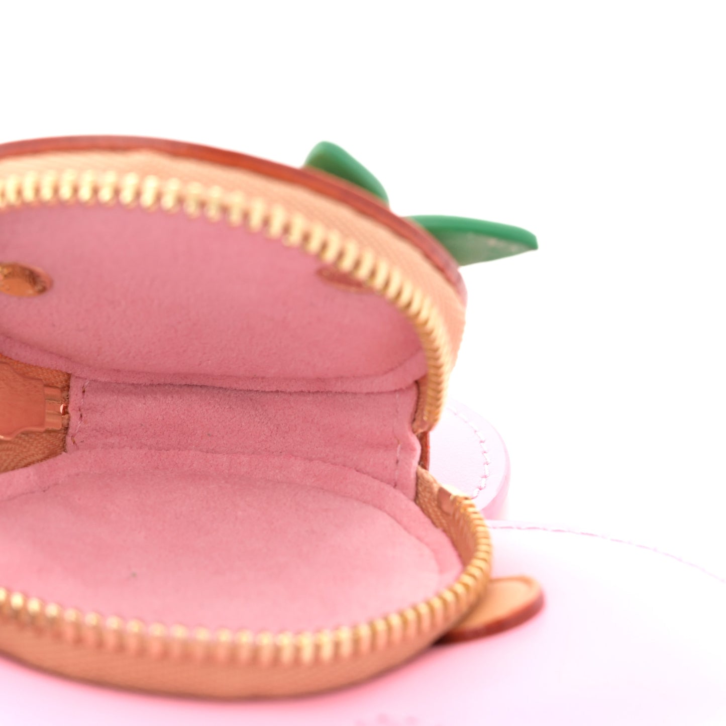 Calfskin Vivienne Coin Purse Pink Multicolor