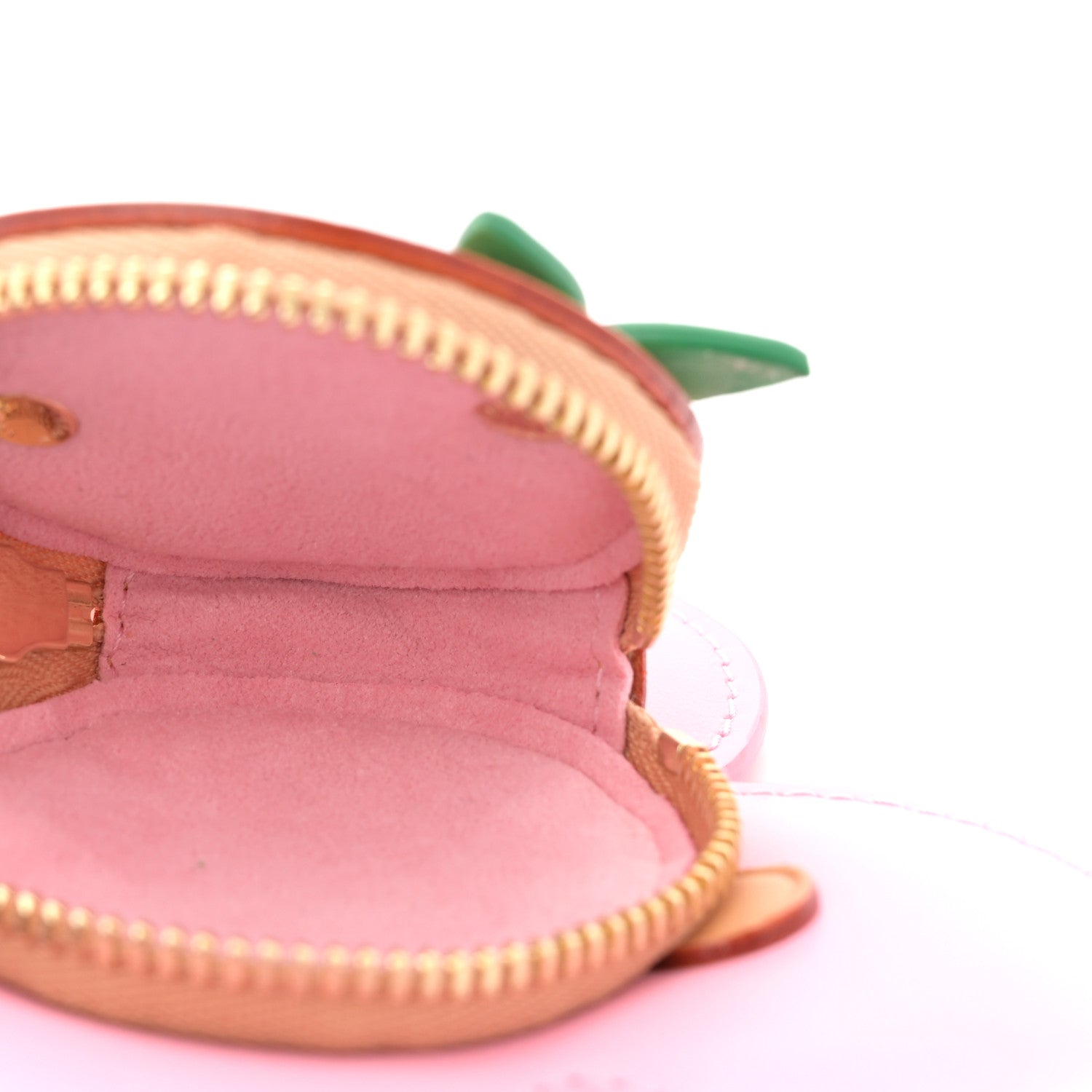 Louis Vuitton Calfskin Vivienne Coin Purse Pink Multicolor 3 of 5