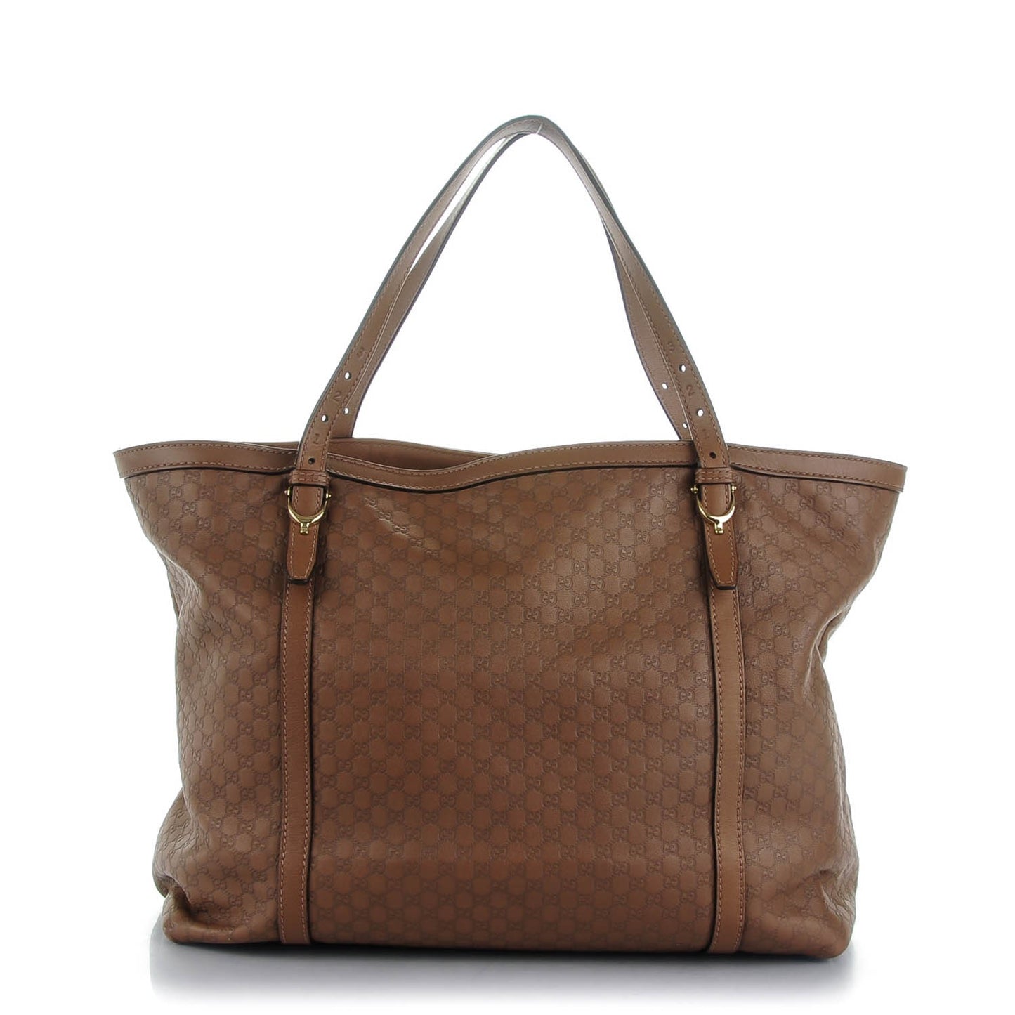 Microguccissima Medium Nice Tote Brown