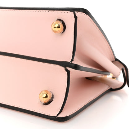 Fendi Shiny Nappa Petite Peekaboo I SEE U Satchel Rosa Confetto 11 of 12
