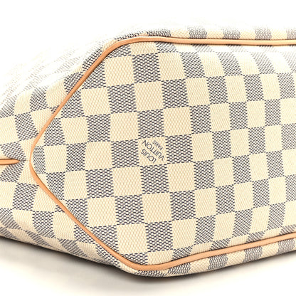 Louis Vuitton Damier Azur Delightful MM Rose Ballerine 7 of 8