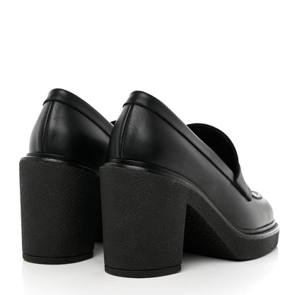 Hermes Calfskin Didi 70 Loafers 36.5 Black 4 of 8