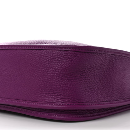Hermes Taurillon Clemence Evelyne III GM Anemone 8 of 11