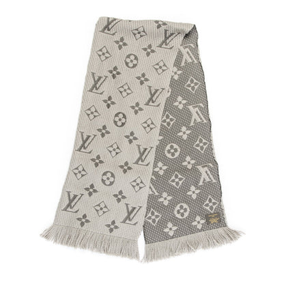Louis Vuitton Wool Silk Logomania Scarf Verone 3 of 4