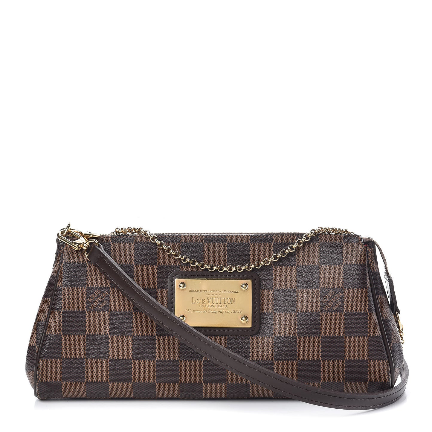 Damier Ebene Eva Clutch