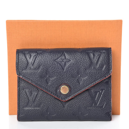 Louis Vuitton Empreinte Victorine Wallet Marine Rouge 10 of 10