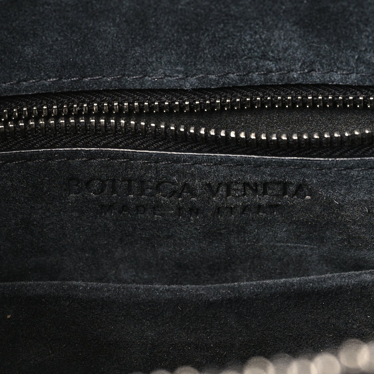 Grained Calfskin Arco Tool Tote Black