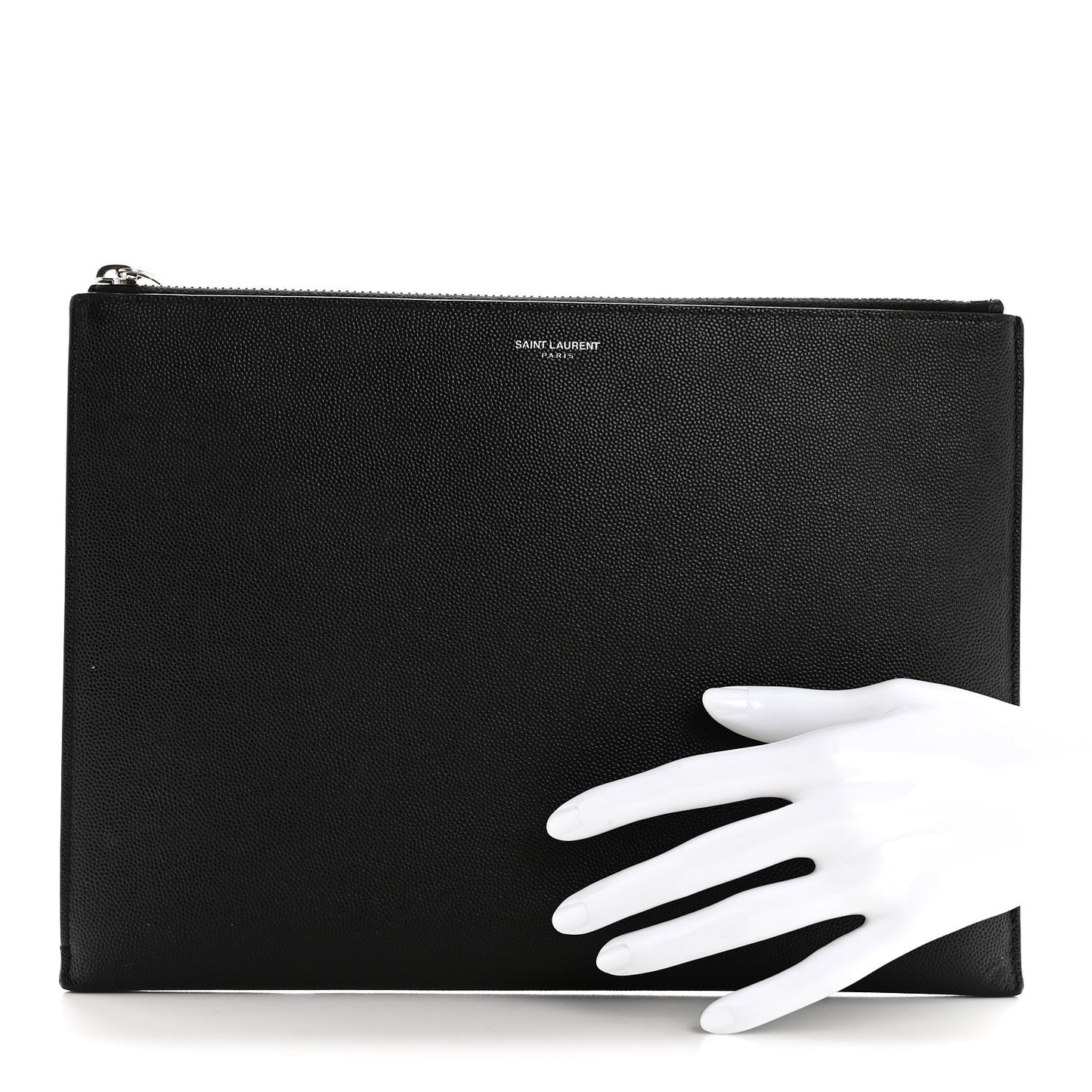 Grain De Poudre Zipped Tablet Holder Black