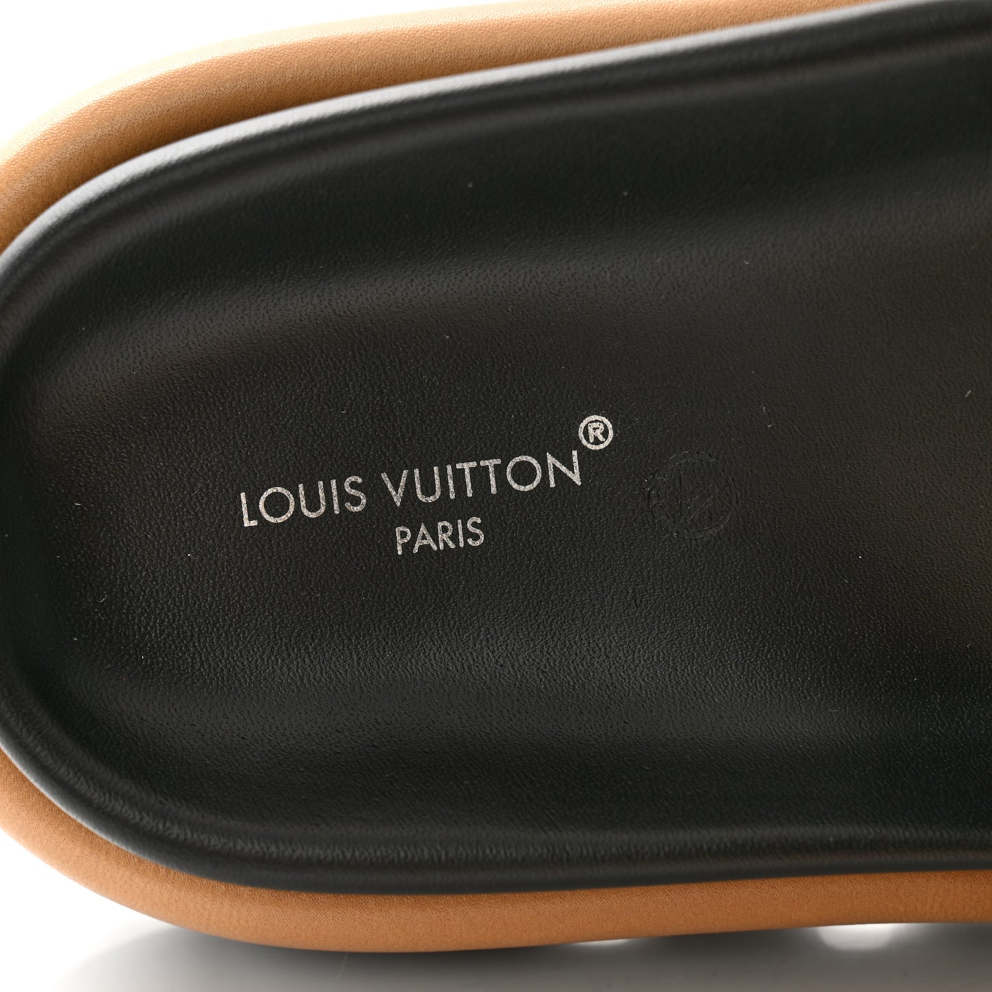 Nylon Monogram Pool Pillow Comfort Mule 38 Cacao Brown
