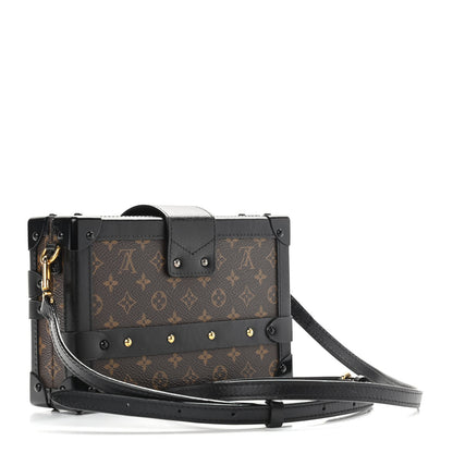 Louis Vuitton Monogram Petite Malle Black 3 of 11