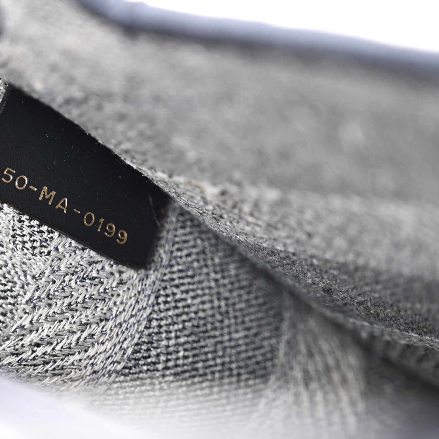 Christian Dior Oblique Denim Mini Book Tote Blue 7 of 11