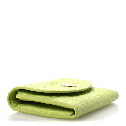 Louis Vuitton Empreinte Rosalie Coin Purse Zesty Lime 4 of 6