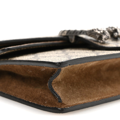 Gucci GG Supreme Monogram Super Mini Dionysus Shoulder Bag Taupe 8 of 10