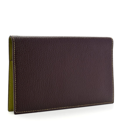 Hermes Chevre Mysore Verso Vision II Agenda Cover Ebene Vert Anis 3 of 8