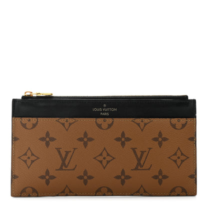 Louis Vuitton Reverse Monogram Slim Purse 1 of 6
