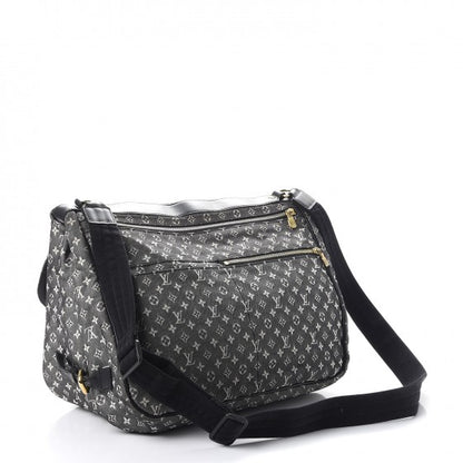 Louis Vuitton Mini Lin Sac a Langer Diaper Bag Black 3 of 13