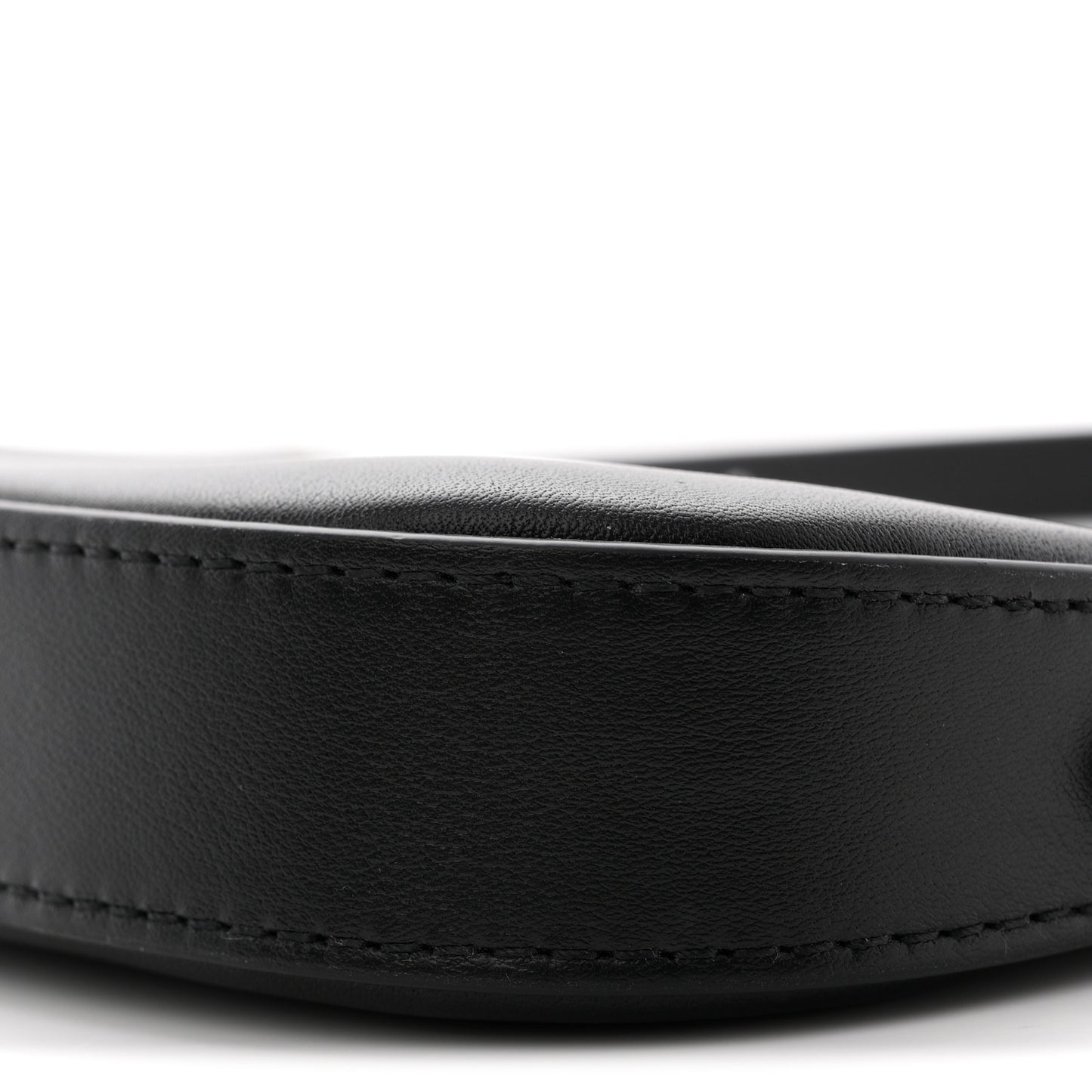Calfskin LV Bloom Pochette  Black