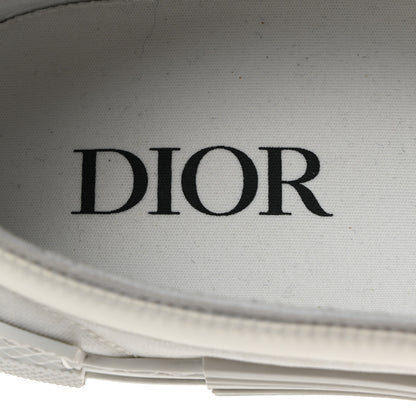 Christian Dior Technical Canvas Oblique Mens B23 Slip On Sneakers 42 White 6 of 9