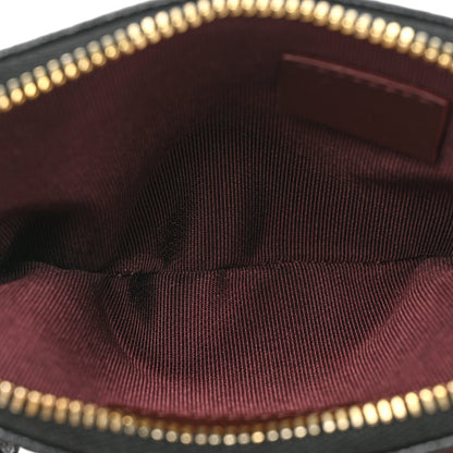 Chanel Caviar Quilted Zip Card Holder Wallet Black 5 of 8