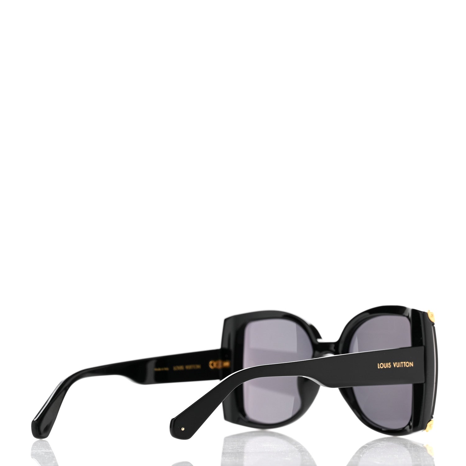 Louis Vuitton Acetate Nylon In The Mood For Love Sunglasses Z1294E Black 4 of 6