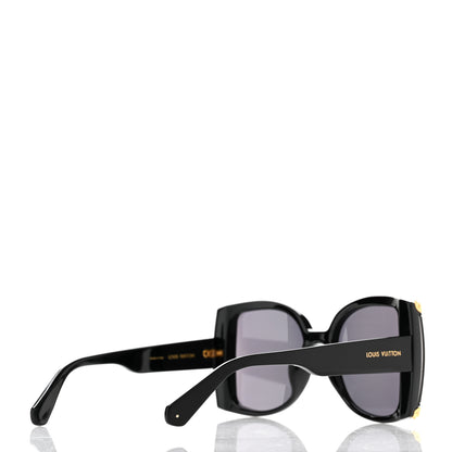 Louis Vuitton Acetate Nylon In The Mood For Love Sunglasses Z1294E Black 4 of 6