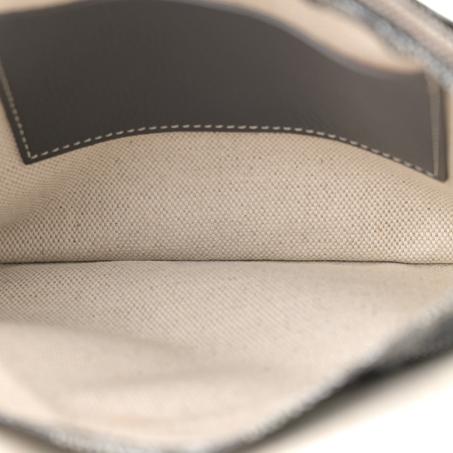 Goyardine Plumet Wallet Clutch Grey