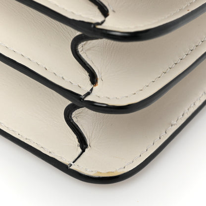 Bulgari Calfskin Serpenti Forever Top Handle White 16 of 19