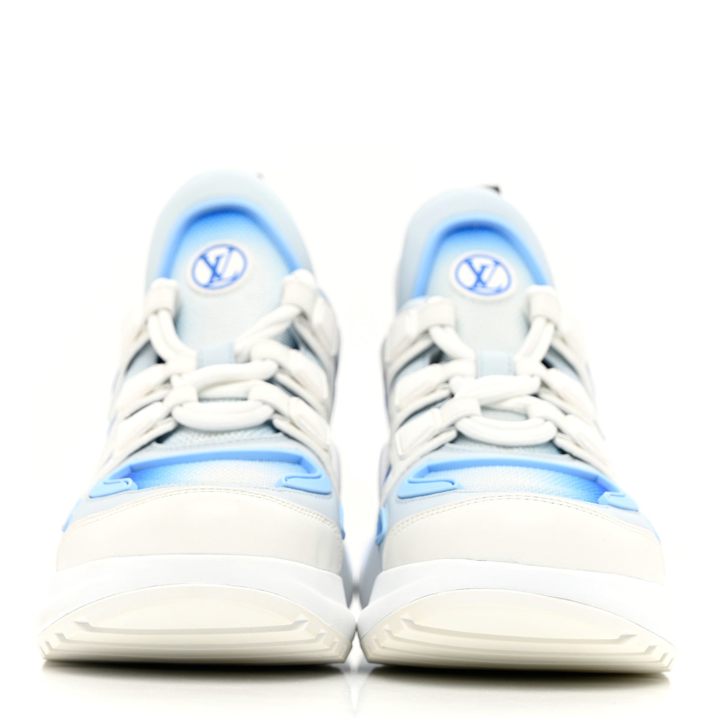 Calfskin LV Archlight Gradient Sneakers 36 Light Blue