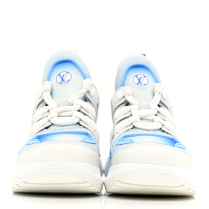 Louis Vuitton Calfskin LV Archlight Gradient Sneakers 36 Light Blue 2 of 10