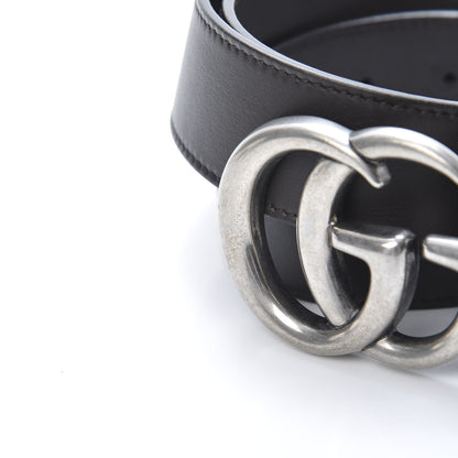 Gucci Moon Calfskin Nickel Double G 40mm Belt 95 38 Dark Cocoa 7 of 7