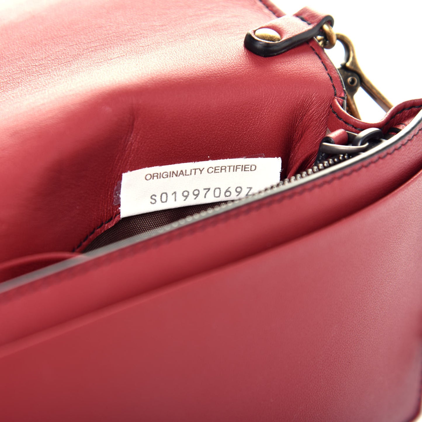 Nappa Intrecciato Ellittica Chain Wallet Baccara Rose