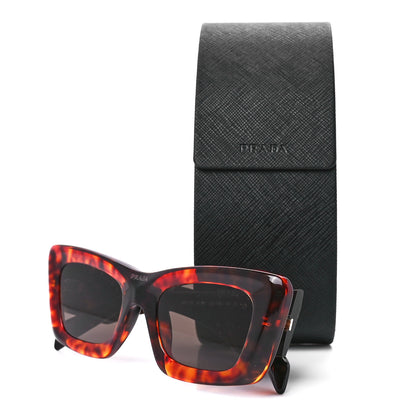 Prada Acetate Symbole Sunglasses SPR 13Z Tortoise 8 of 8