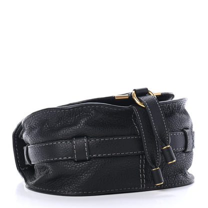 Chloe Calfskin Mini Marcie Round Crossbody Bag Black 3 of 4