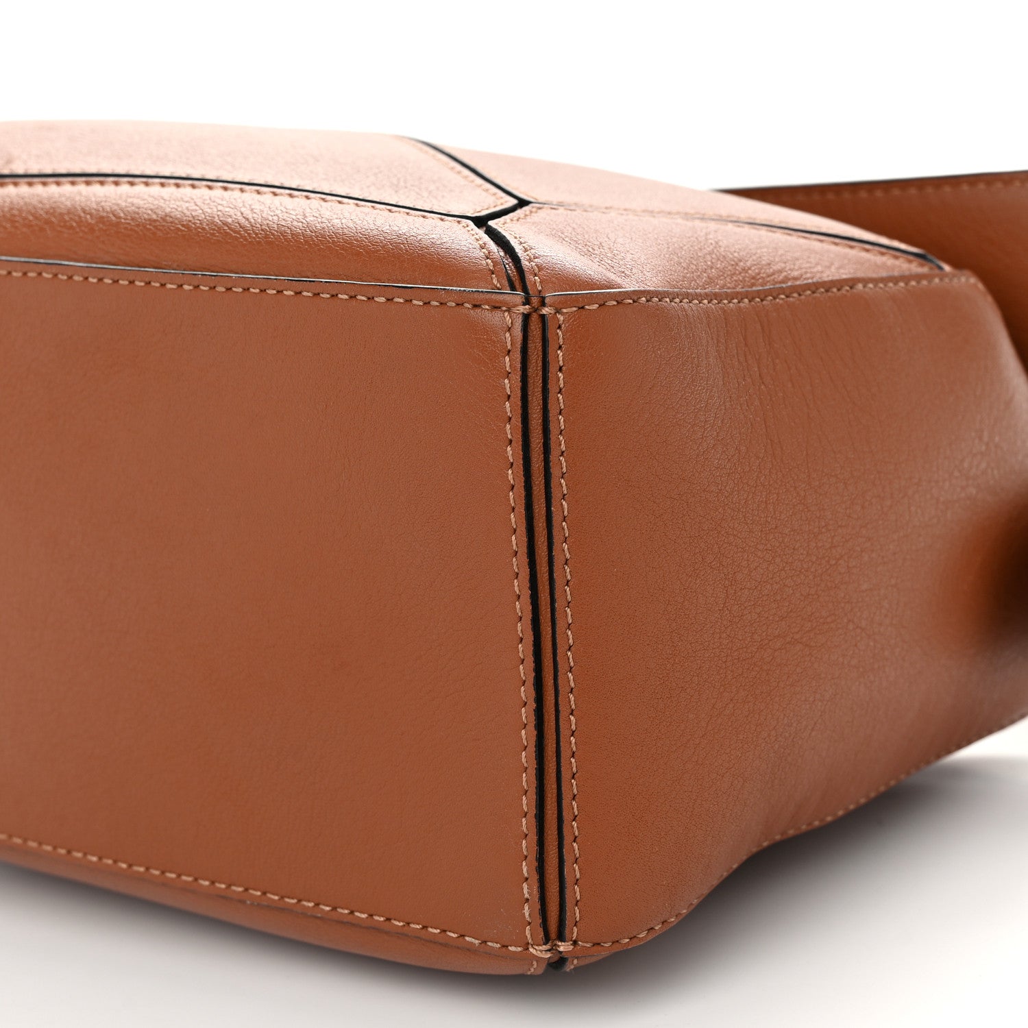 Loewe Calfskin Small Puzzle Bag Tan 9 of 11