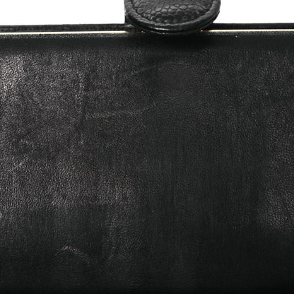 Chanel Caviar Timeless CC Zipped Pocket Wallet Black 10 of 20