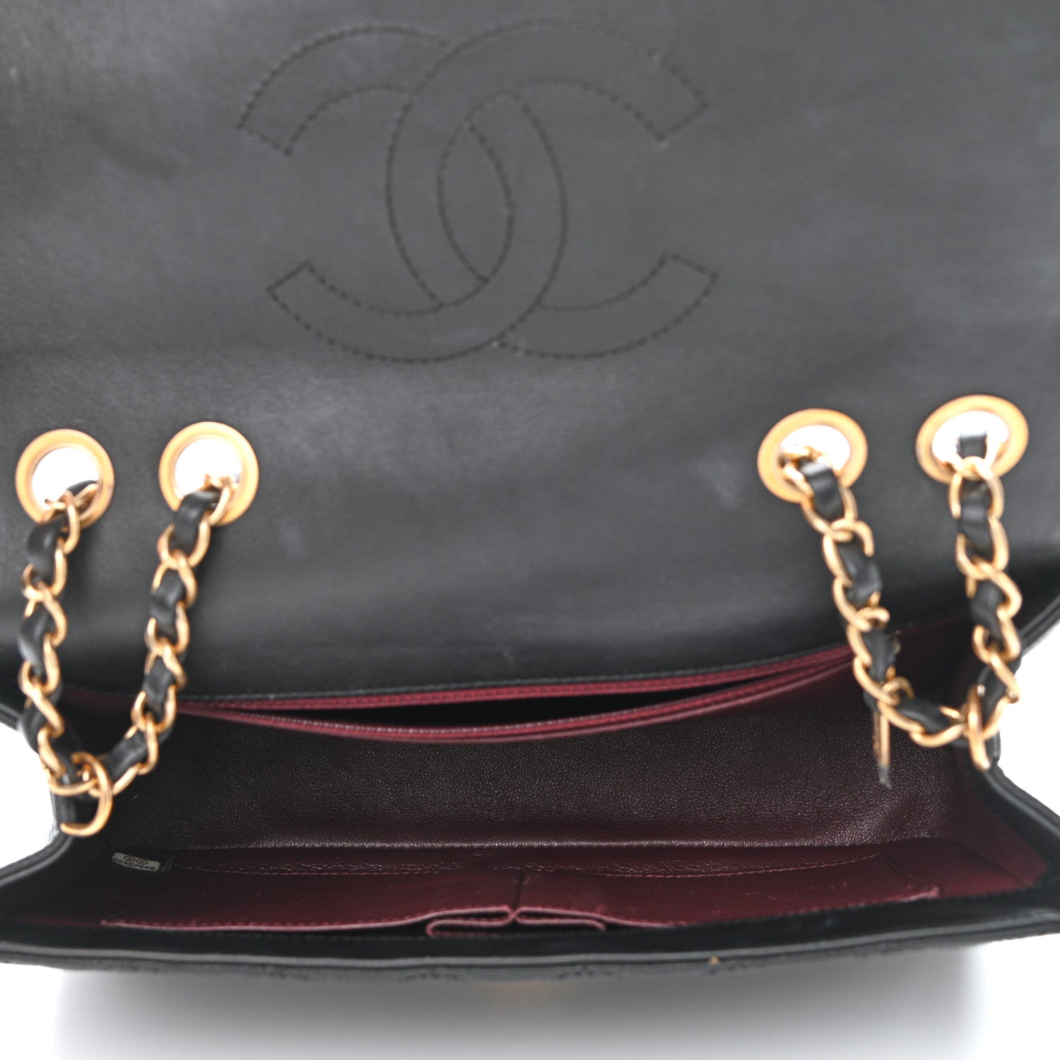 Chanel Caviar Quilted Medium CC Filigree Flap Black 5 of 11