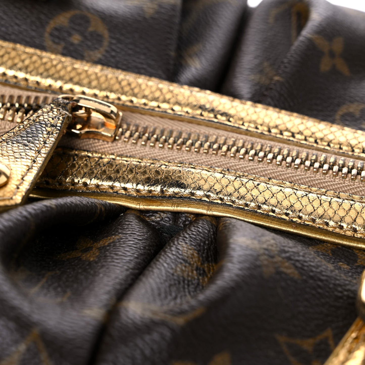 Monogram Leopard Stephen Bag
