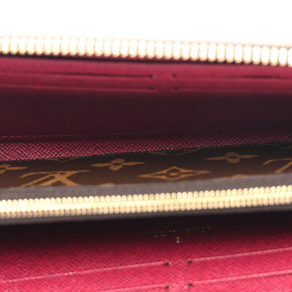 Louis Vuitton Monogram Clemence Wallet Fuchsia 5 of 7